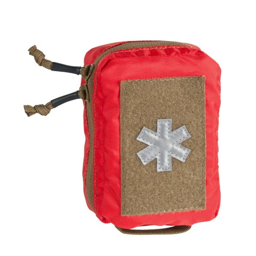 Helikon Mini Med Pouch (Red), Mini Med Kit® is a simple pouch containing two zippered mesh pockets